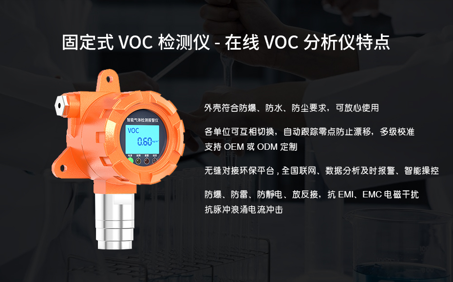 供應(yīng)固定式voc檢測儀